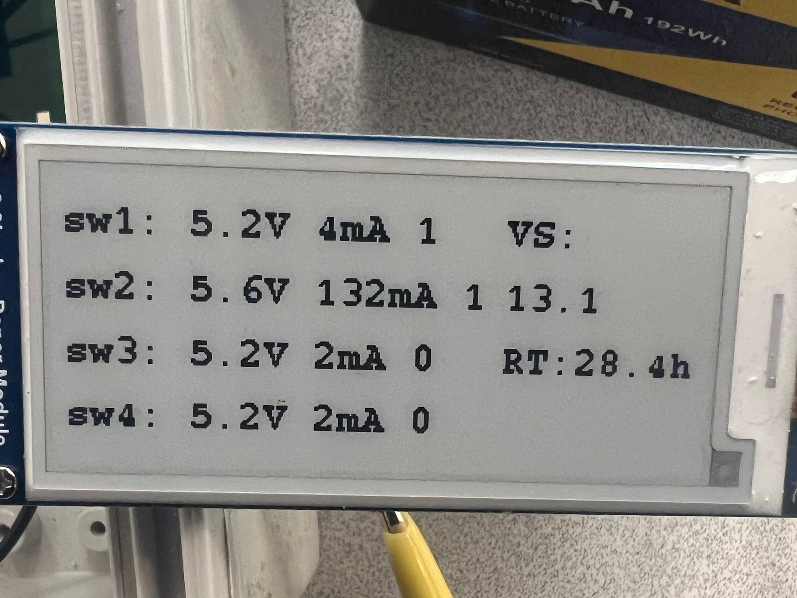 E-Ink display