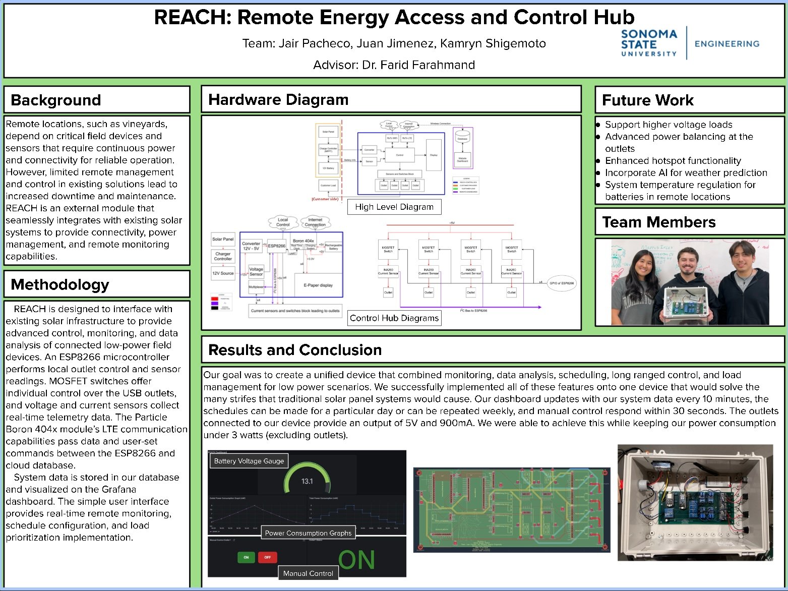 R.E.A.C.H. Project Poster